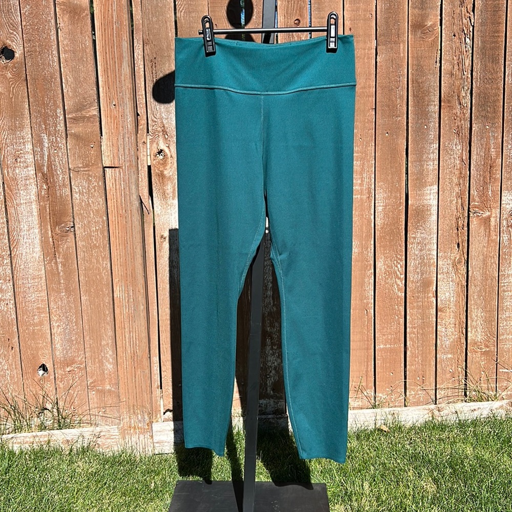 Nike One Luxe Women’s Tights Leggings 7/8 Green - Large